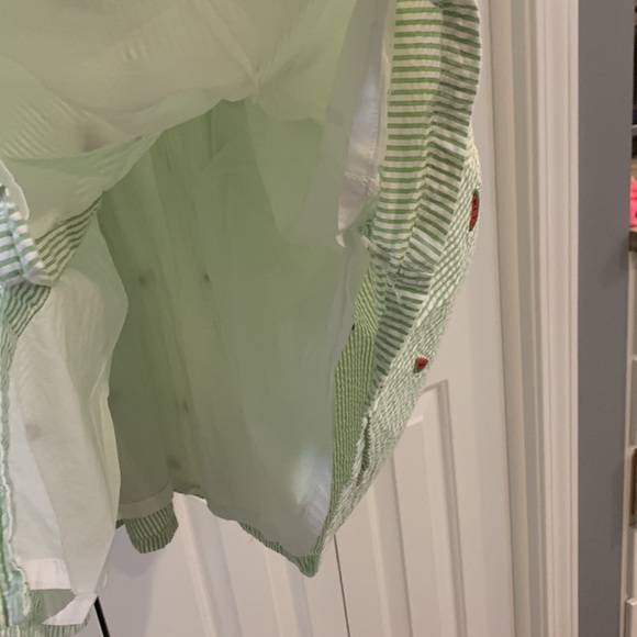 🍉 GYMBOREE WATERMELON DRESS 100% cotton size 12 - Picture 5 of 10